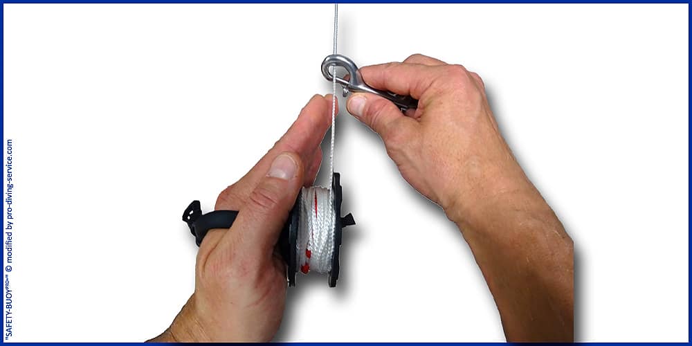 Signalboje, Safety Bouy, SMB, Taucherboje, Signalschlauch, Strömungsboje, Signalschlauch, Dekoboje