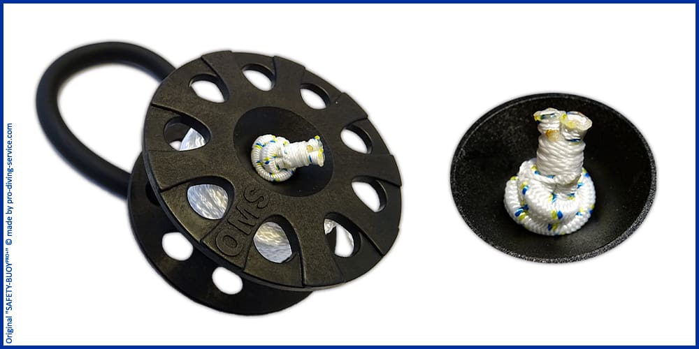 Signalboje, Safety Bouy, SMB, Taucherboje, Signalschlauch, Strömungsboje, Signalschlauch, Dekoboje